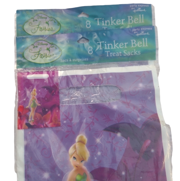 🆕 NEW Tinkerbell Party Bags loot bags 16 total - Picture 1 of 7